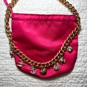 Juicy Couture charm necklace